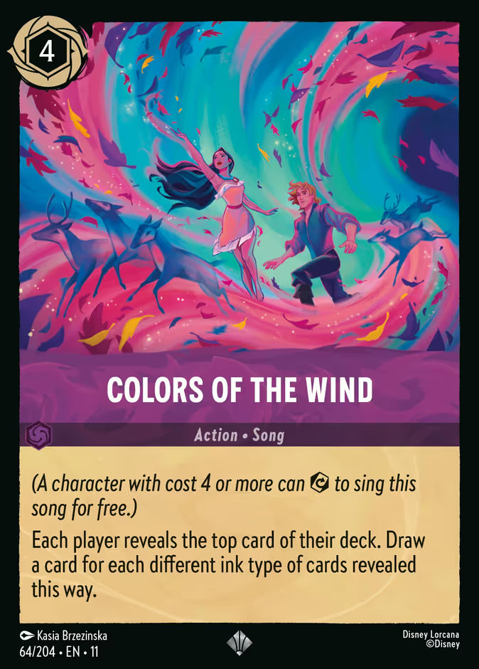 Colors of the Wind - 64/204 - Cold Foil