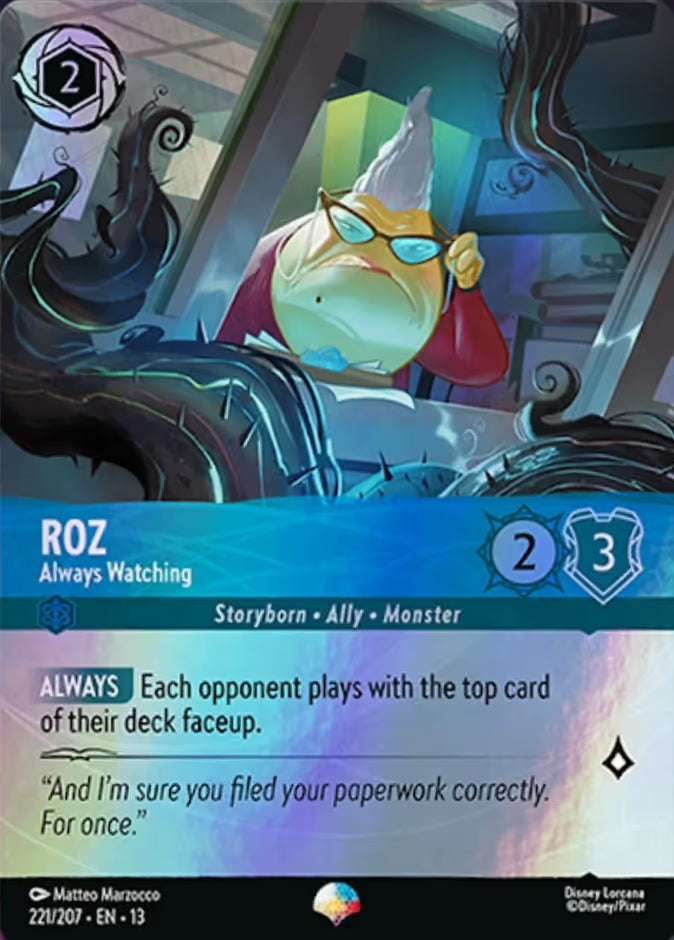 Roz - Always Watching (Epic) - 221/207
