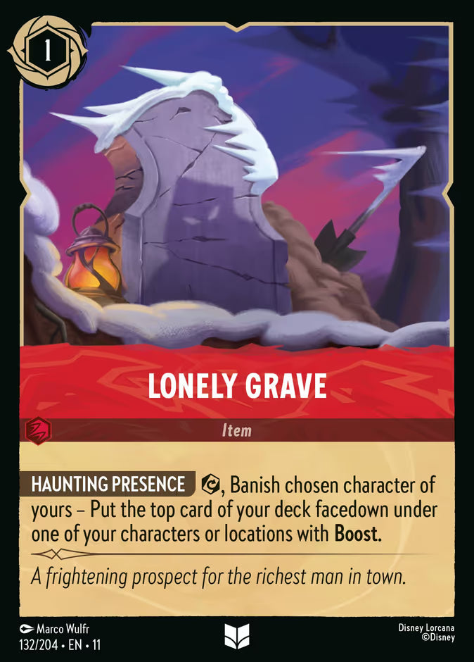 Lonely Grave - 132/204 - Cold Foil