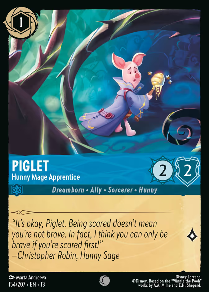 Piglet - Hunny Mage Apprentice - 154/207