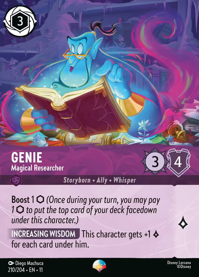 Genie - Magical Researcher (Epic) - 210/204