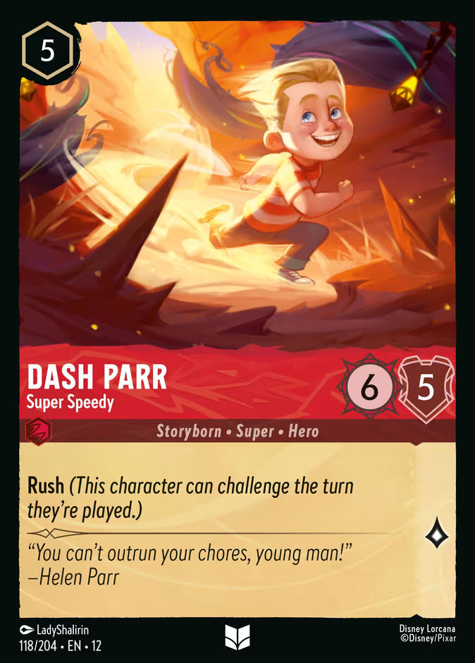 Dash Parr - Super Speedy - 118/204 - Cold Foil