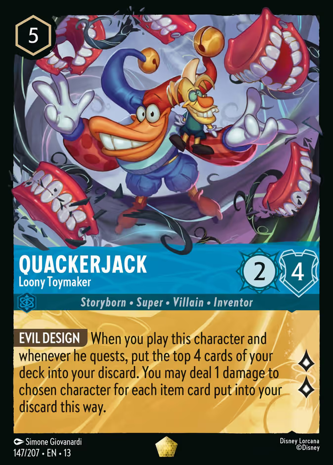 Quackerjack - Loony Toymaker - 147/207 - Cold Foil