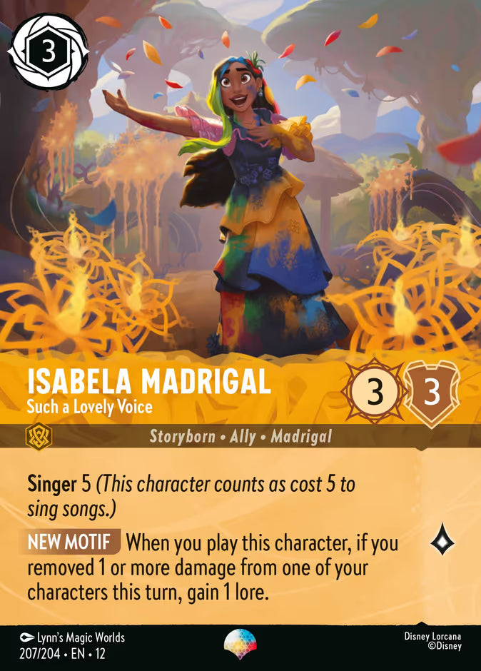 Isabela Madrigal - Such a Lovely Voice (Epic) - 207/204