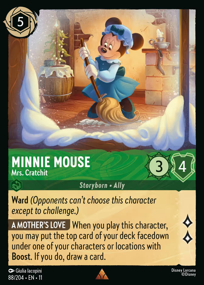 Minnie Mouse - Mrs. Cratchit - 88/204 - Cold Foil