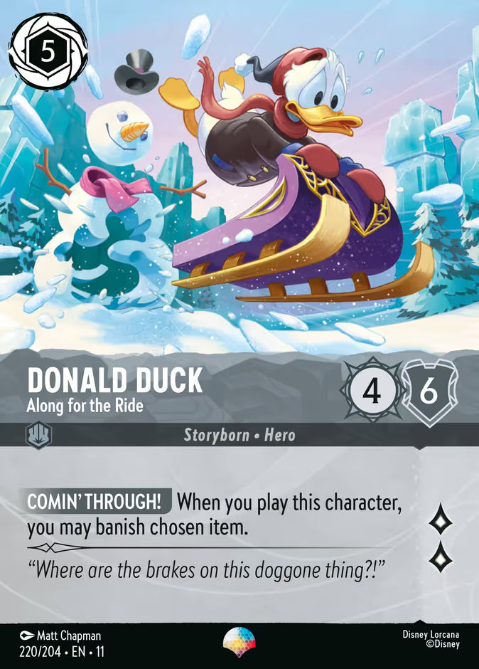 Donald Duck - Along for the Ride (Epic) - 220/204