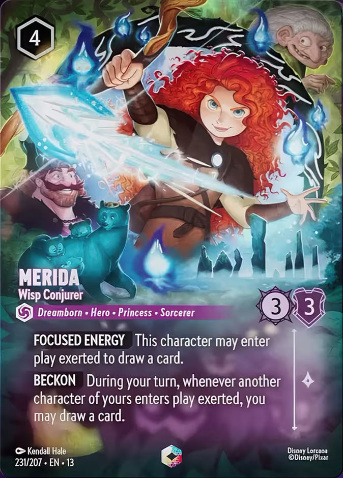 Merida - Wisp Conjurer (Enchanted) - 231/207