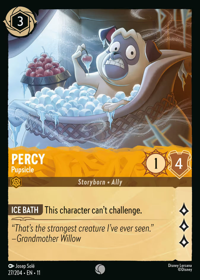 Percy - Pupsicle - 27/204 - Cold Foil