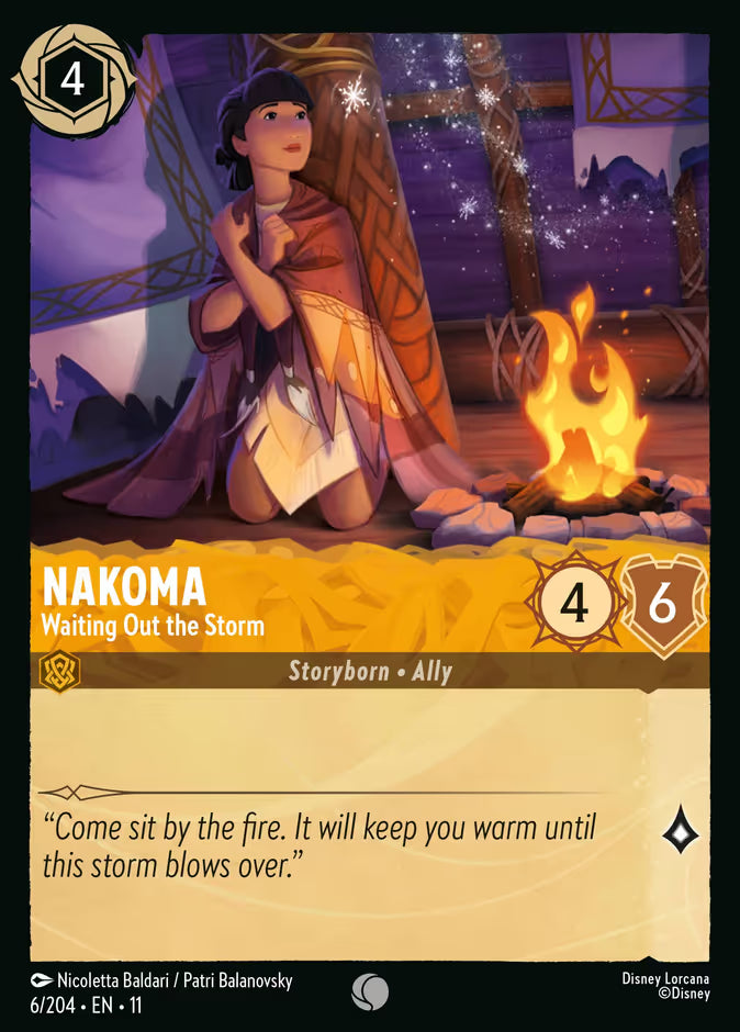 Nakoma - Waiting Out the Storm - 6/204 - Cold Foil