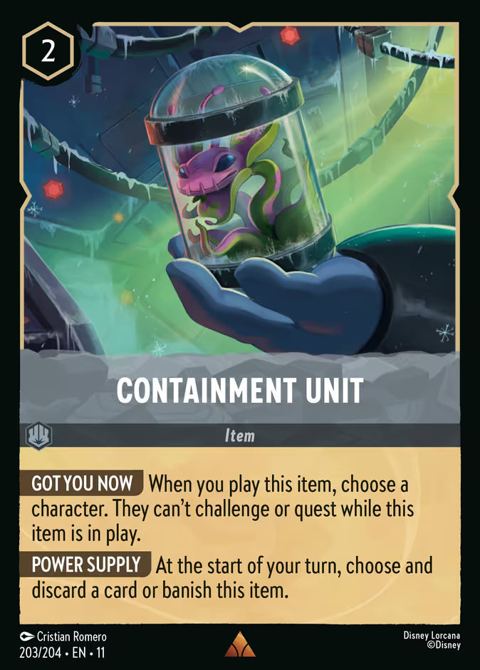 Containment Unit - 203/204