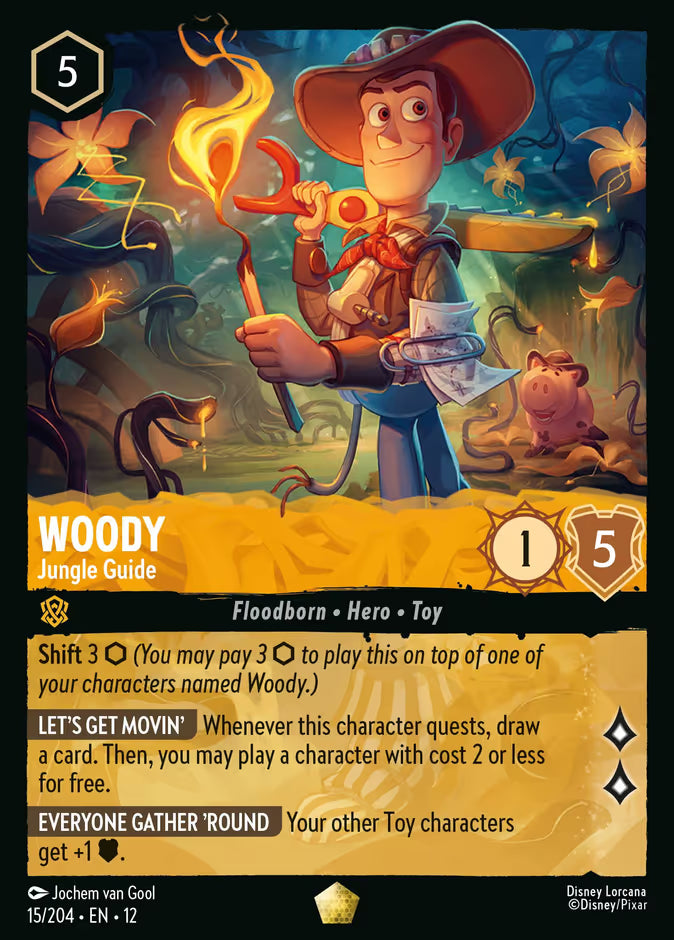 Woody - Jungle Guide - 15/204 - Cold Foil