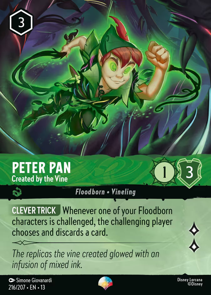 Peter Pan - Created by the Vine (Epic) - 216/207
