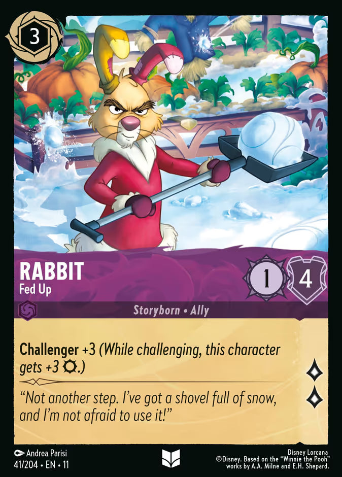 Rabbit - Fed Up - 41/204 - Cold Foil