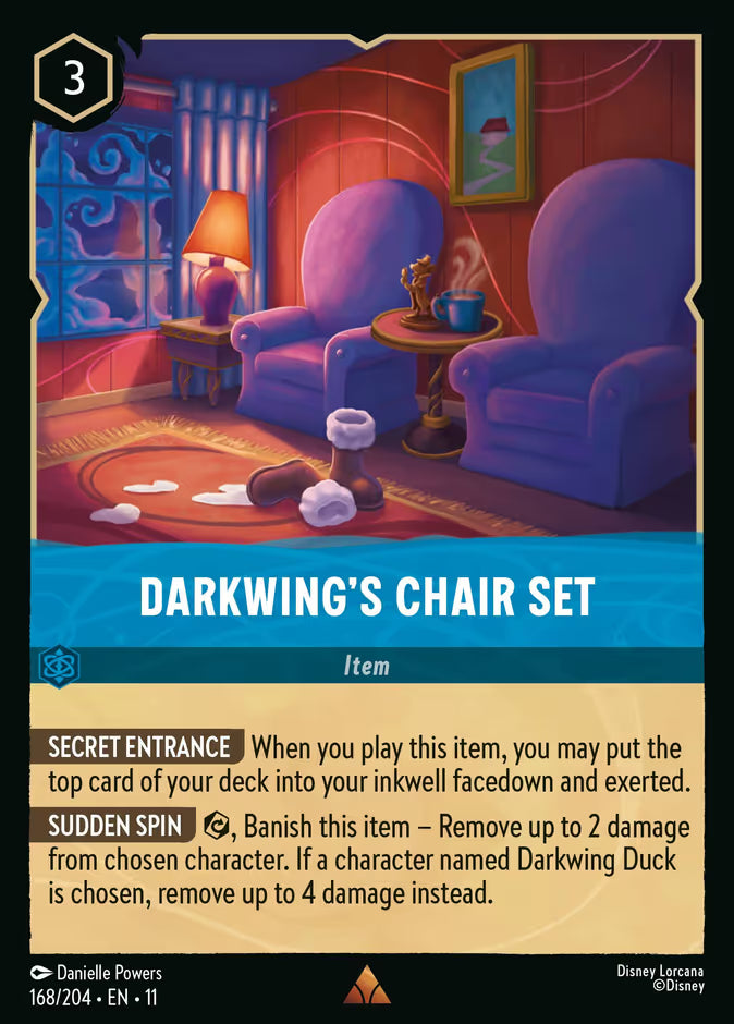 Darkwing's Chair Set - 168/204