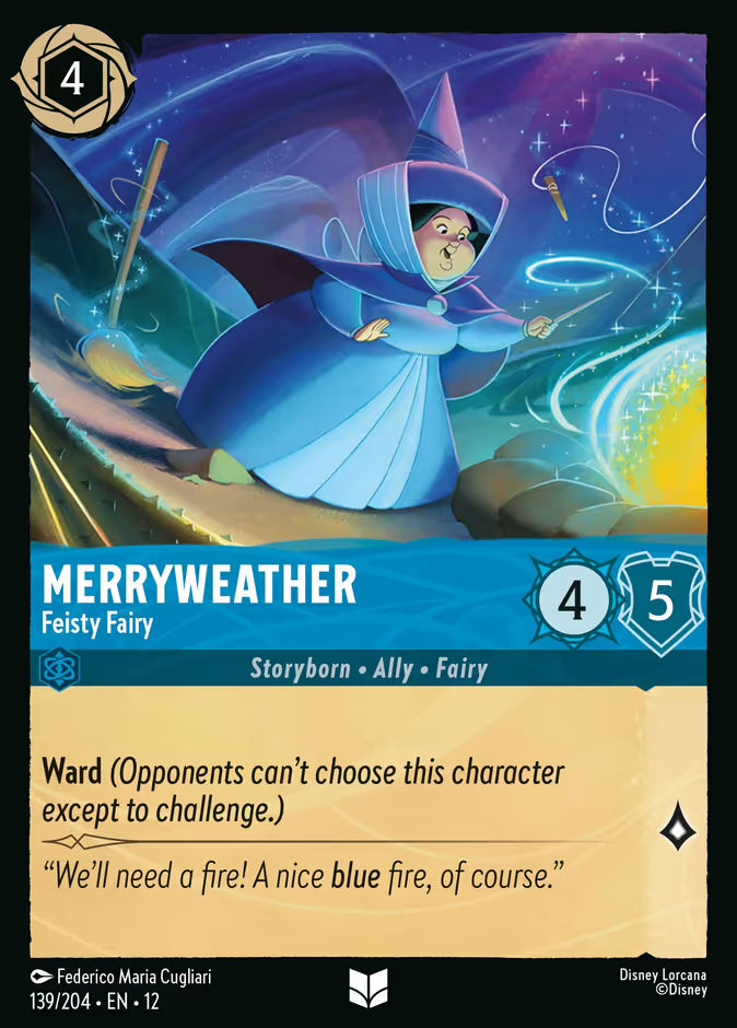 Merryweather - Feisty Fairy - 139/204