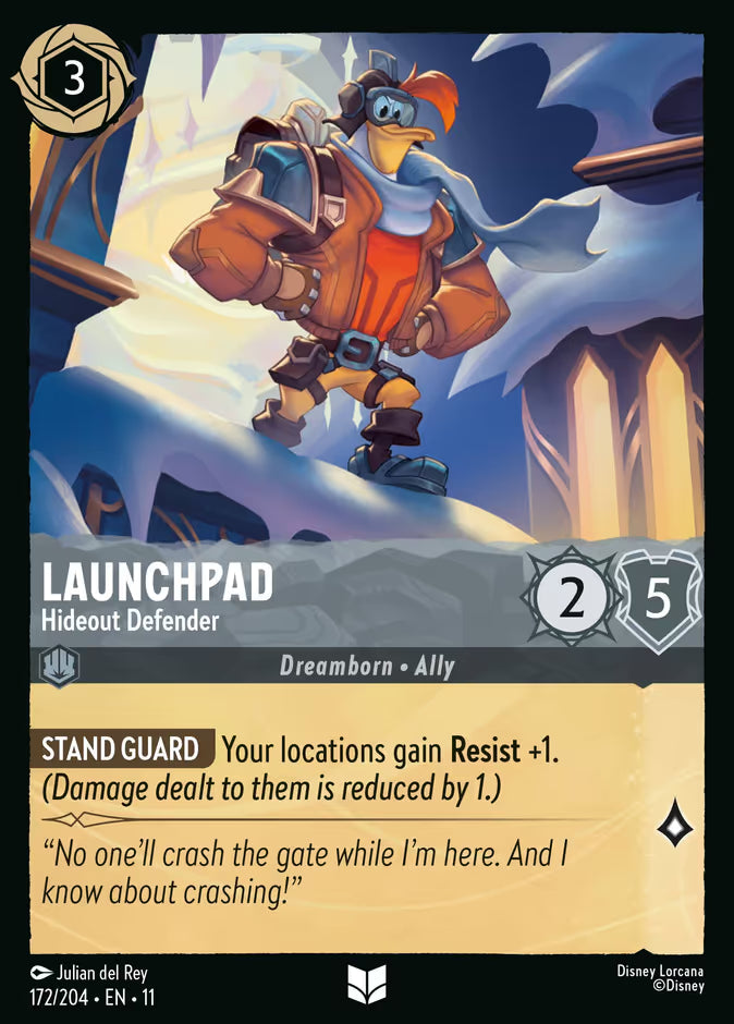 Launchpad - Hideout Defender - 172/204 - Cold Foil