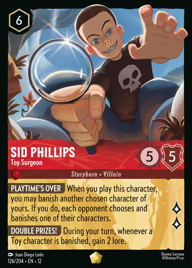 Sid Phillips - Toy Surgeon - 126/204 - Cold Foil