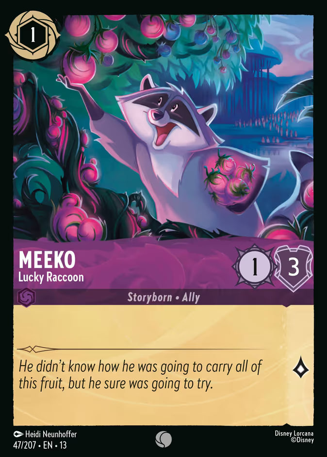 Meeko - Lucky Raccoon - 47/207