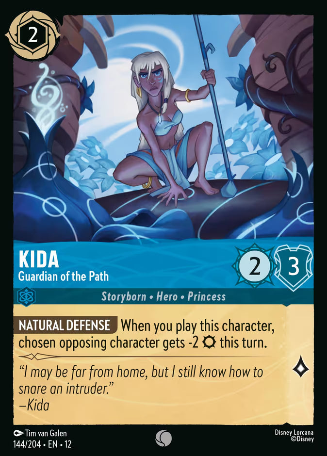 Kida - Guardian of the Path - 144/204 - Cold Foil