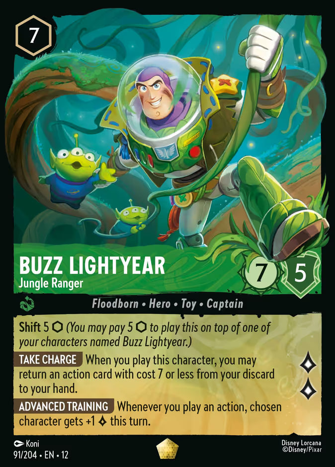 Buzz Lightyear - Jungle Ranger - 91/204