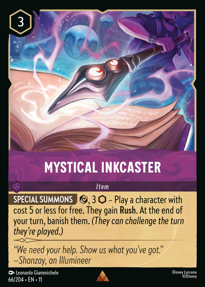 Mystical Inkcaster - 66/204 - Cold Foil