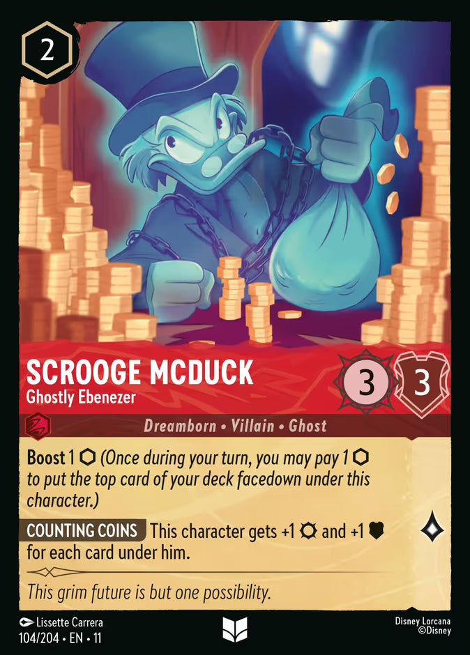 Scrooge McDuck - Ghostly Ebenezer - 104/204