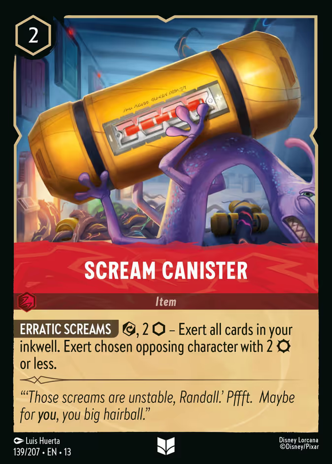 Scream Canister - 139/207