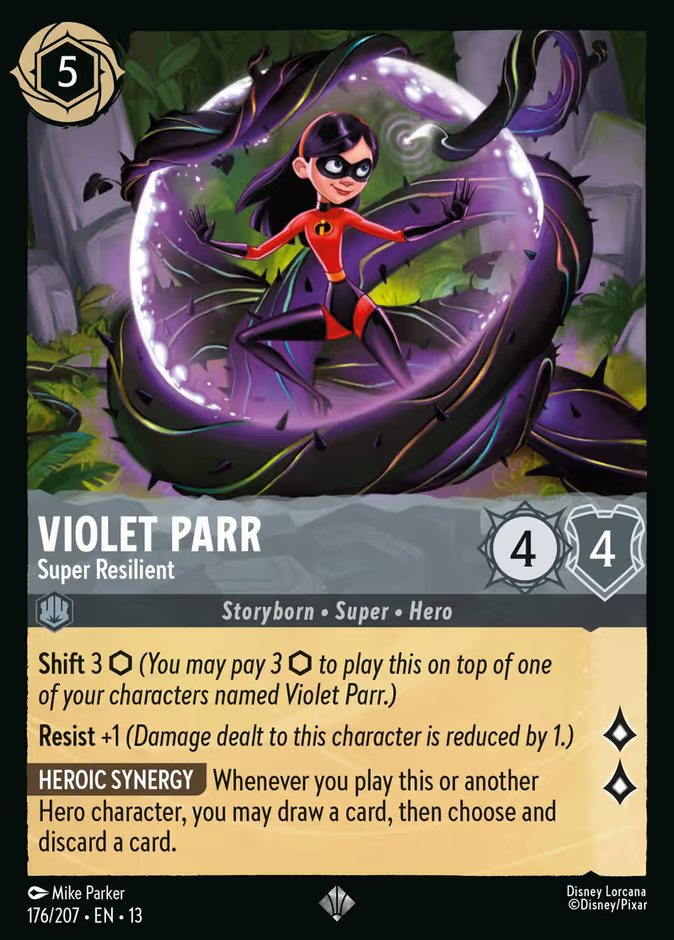 Violet Parr - Super Resilient - 176/207