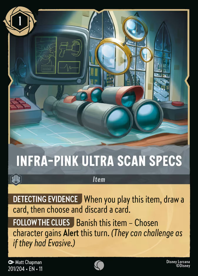 Infra-Pink Ultra Scan Specs - 201/204