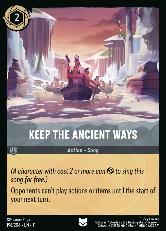 Keep the Ancient Ways - 196/204 - Cold Foil