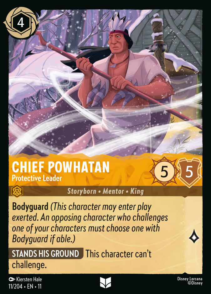 Chief Powhatan - Protective Leader - 11/204
