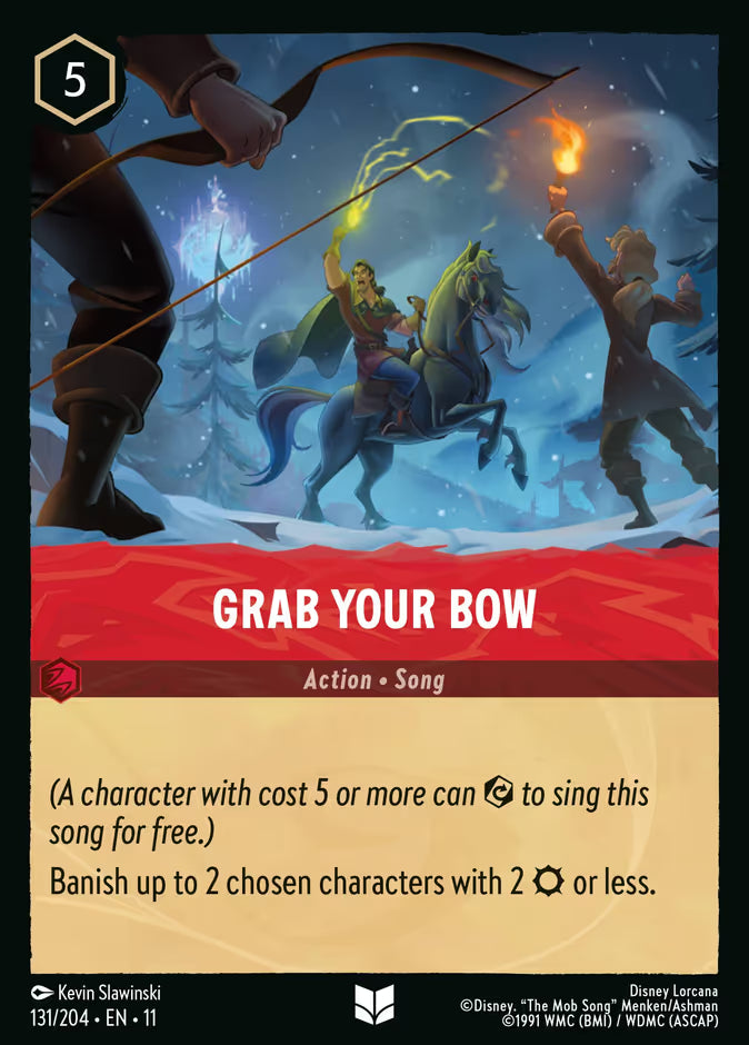 Grab Your Bow - 131/204 - Cold Foil