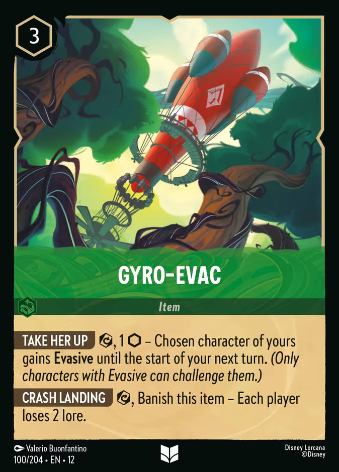 Gyro-Evac - 100/204 - Cold Foil