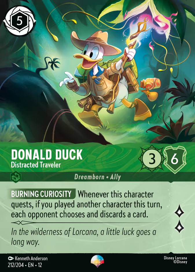 Donald Duck - Distracted Traveler (Epic) - 212/204