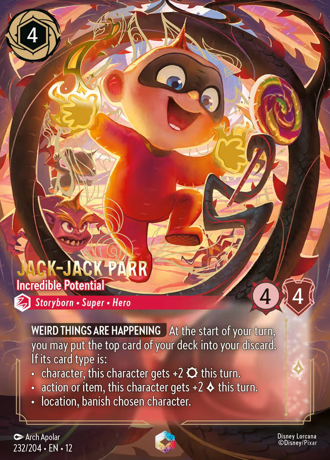 Jack-Jack Parr - Incredible Potential (Enchanted) - 232/204
