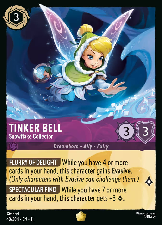 Tinker Bell - Snowflake Collector - 48/204