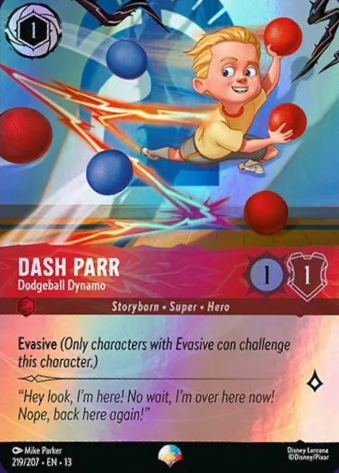 Dash Parr - Dodgeball Dynamo (Epic) - 219/207
