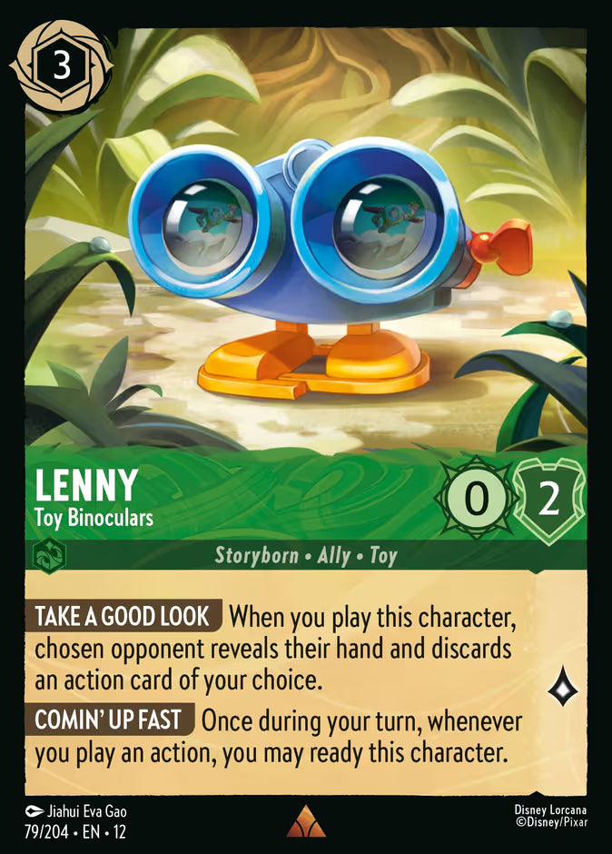 Lenny - Toy Binoculars - 79/204 - Cold Foil