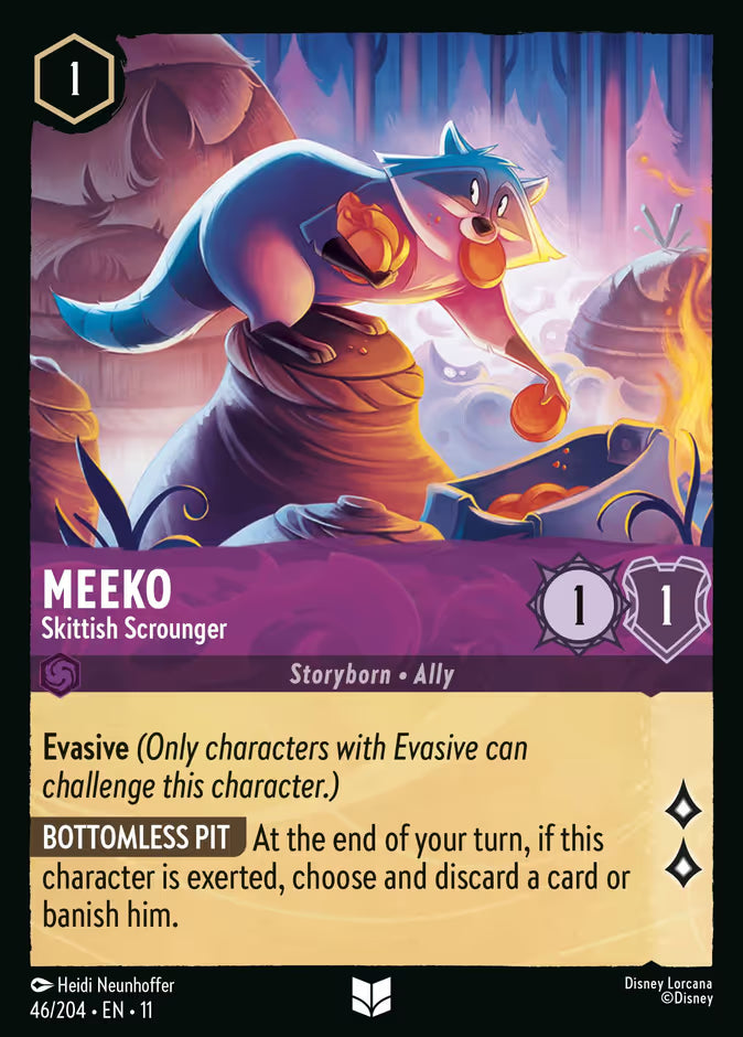 Meeko - Skittish Scrounger - 46/204 - Cold Foil