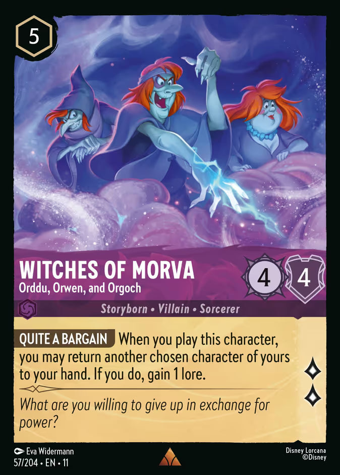 Witches of Morva - Orddu, Orwen, and Orgoch - 57/204