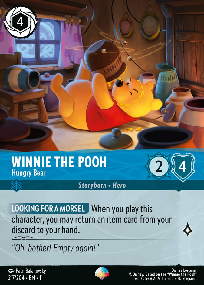 Winnie the Pooh - Hungry Bear (Epic) - 217/204