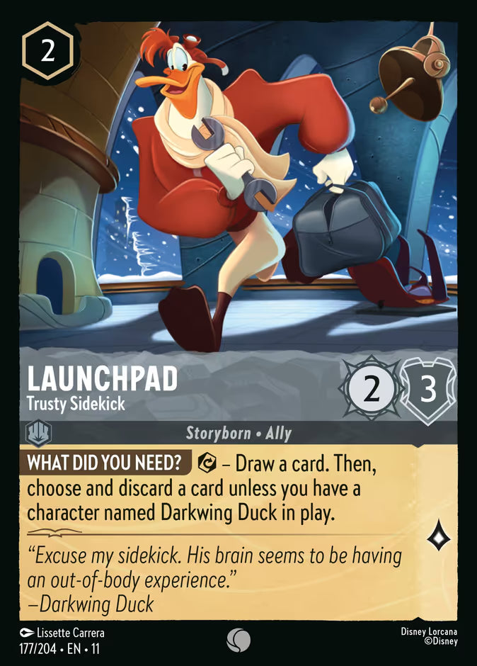 Launchpad - Trusty Sidekick - 177/204 - Cold Foil