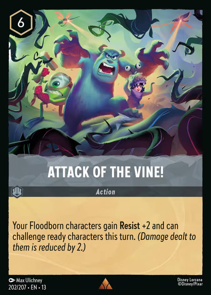 Attack of the Vine! - 202/207 - Cold Foil