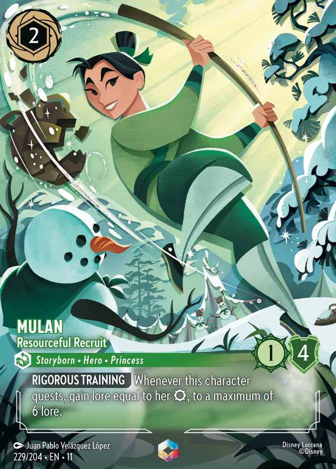 Mulan - Resourceful Recruit (Enchanted) - 229/204