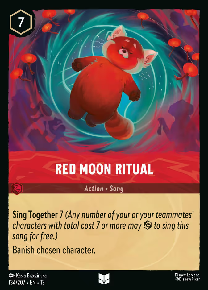 Red Moon Ritual - 134/207 - Cold Foil