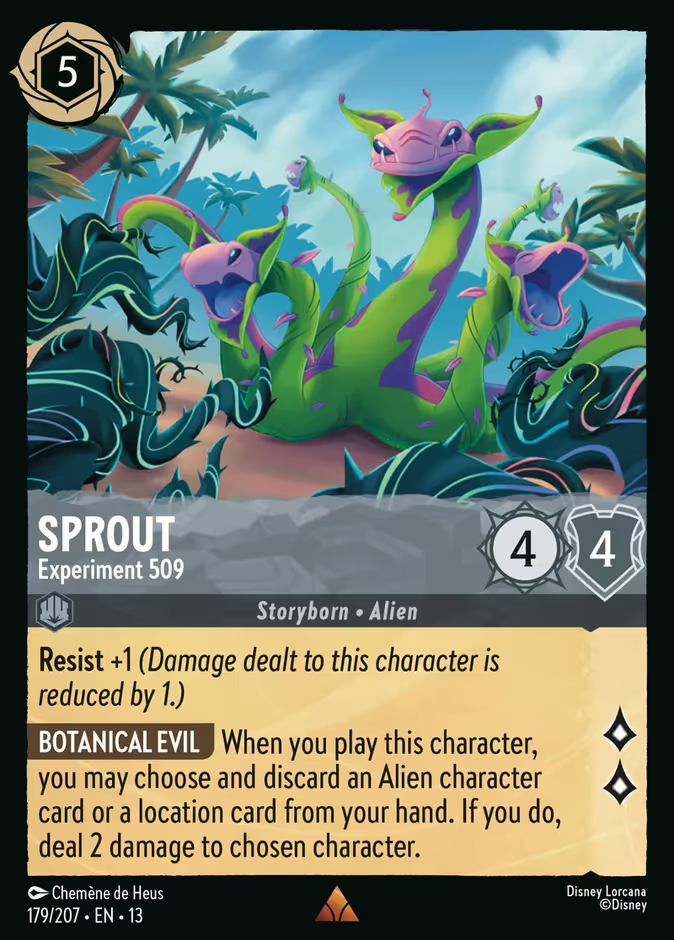 Sprout - Experiment 509 - 179/207 - Cold Foil