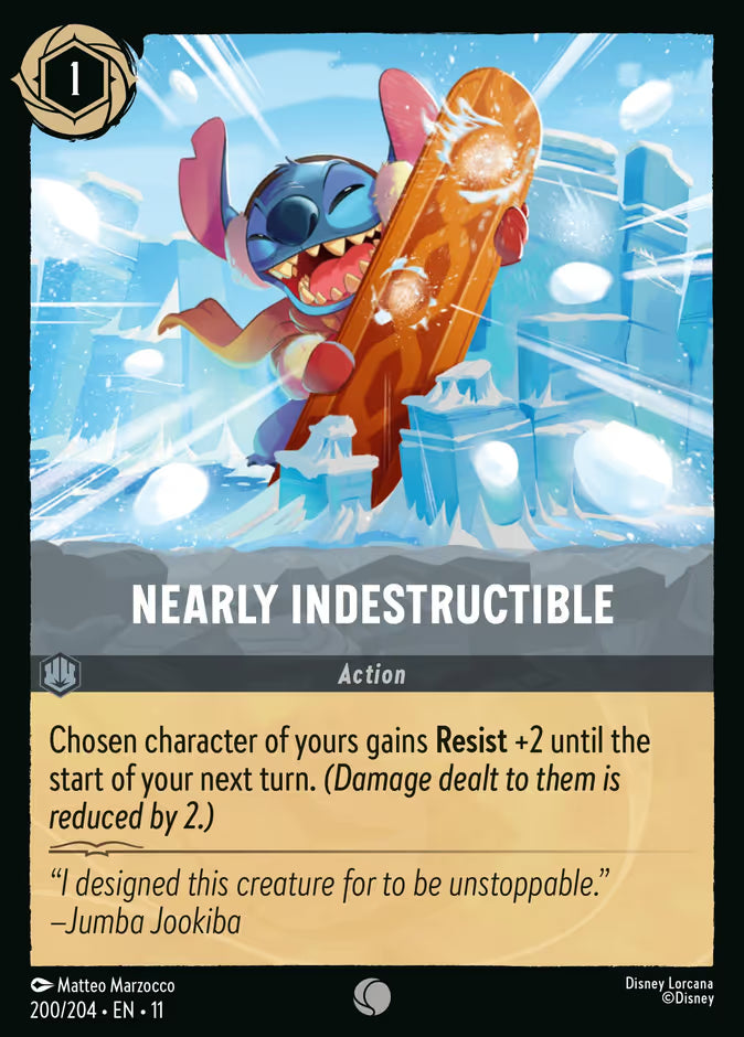 Nearly Indestructible - 200/204 - Cold Foil