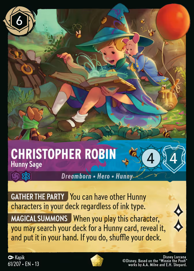 Christopher Robin - Hunny Sage - 61/207