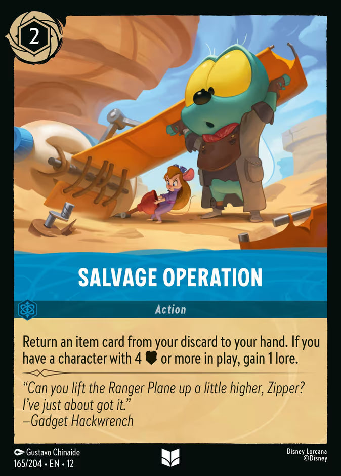 Salvage Operation - 165/204 - Cold Foil