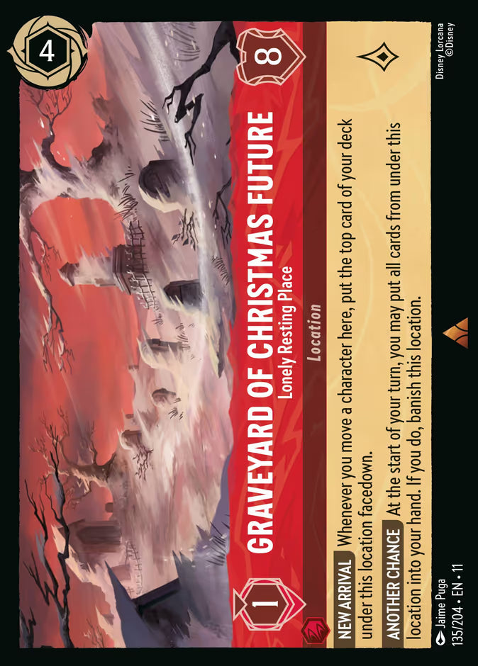 Graveyard of Christmas Future - Lonely Resting Place - 135/204 - Cold Foil